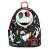 Mochila Loungefly de Jack de Pesadilla Antes de Navidad con luces de colores