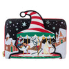 Cartera Loungefly de Pesadilla antes de Navidad con Jack y Sally en Christmas Town