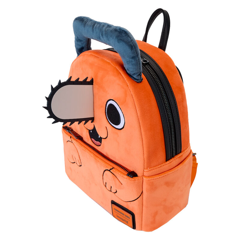 Mochila Loungefly de Pochita de Chainsaw Man en color naranja - 2