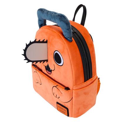 Mochila Loungefly de Pochita de Chainsaw Man en color naranja - 2