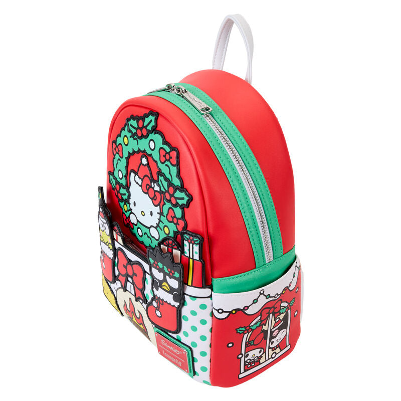 Mochila Loungefly de Hello Kitty con diseño navideño - 2