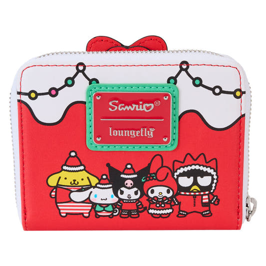 Cartera navideña roja de Hello Kitty Sanrio Loungefly - 2