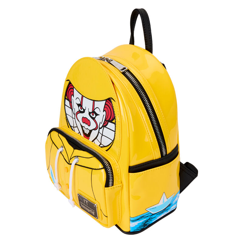 Mochila amarilla LOUNGEFLY de IT con el rostro de Pennywise - 2
