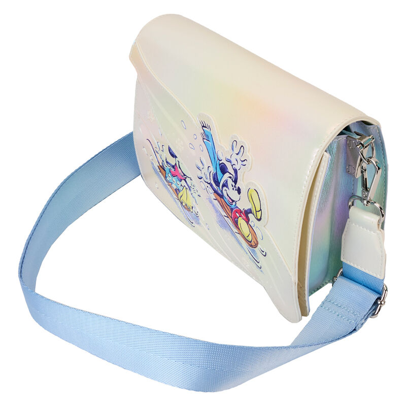 Bandolera Disney Loungefly Winter Wonderland con Mickey y sus amigos - 3