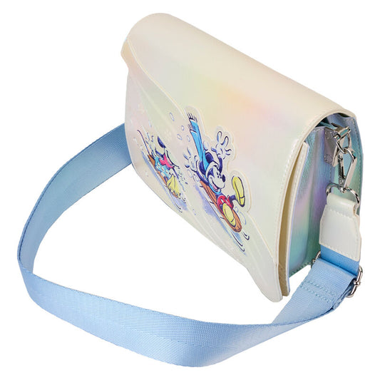 Bandolera Disney Loungefly Winter Wonderland con Mickey y sus amigos - 3