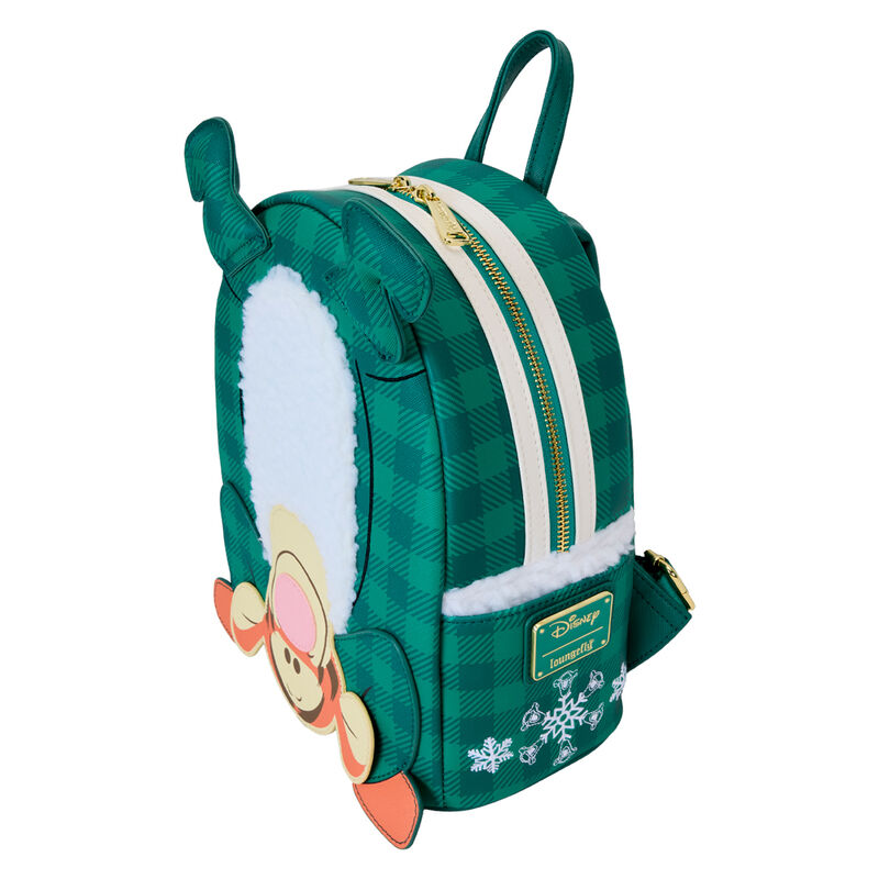 Mochila Loungefly de Tigger Disney con diseño verde de cuadros - 2
