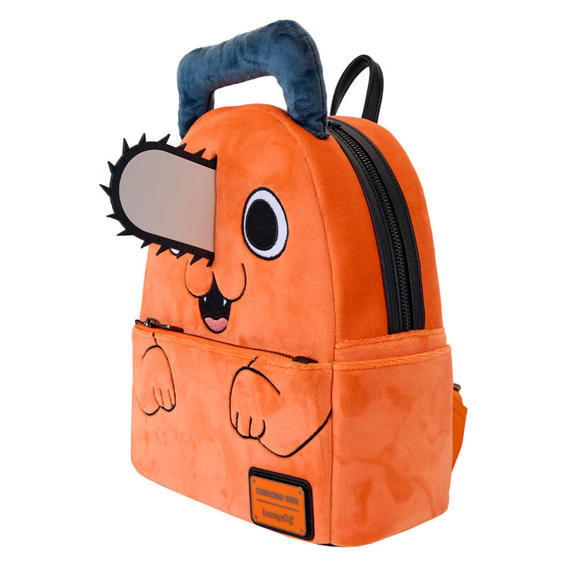 Mochila Loungefly de Pochita de Chainsaw Man en color naranja - 3