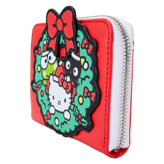 Cartera navideña roja de Hello Kitty Sanrio Loungefly - 3