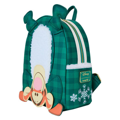 Mochila Loungefly de Tigger Disney con diseño verde de cuadros - 3