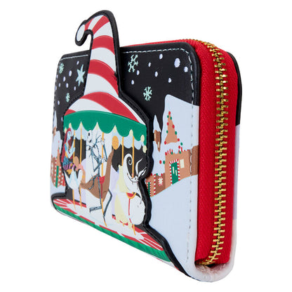 Cartera Loungefly de Pesadilla antes de Navidad con Jack y Sally en Christmas Town - 3