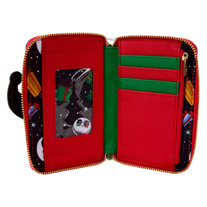 Cartera Loungefly de Pesadilla antes de Navidad con Jack y Sally en Christmas Town - 4