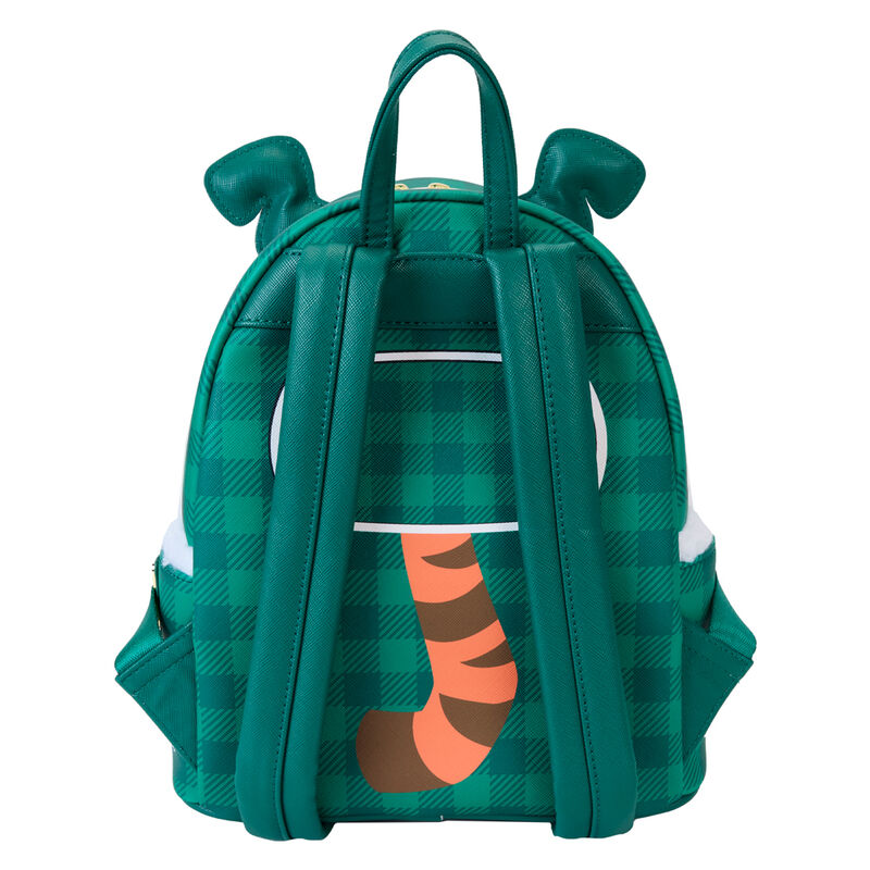 Mochila Loungefly de Tigger Disney con diseño verde de cuadros - 4
