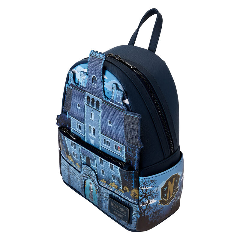 Mochila Loungefly de Nevermore Academy con Miércoles - 4