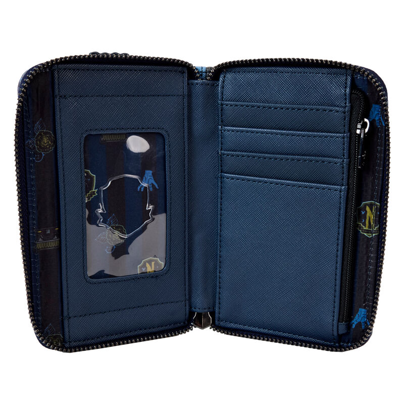 Cartera Loungefly azul de Nevermore Academy con Miércoles - 4