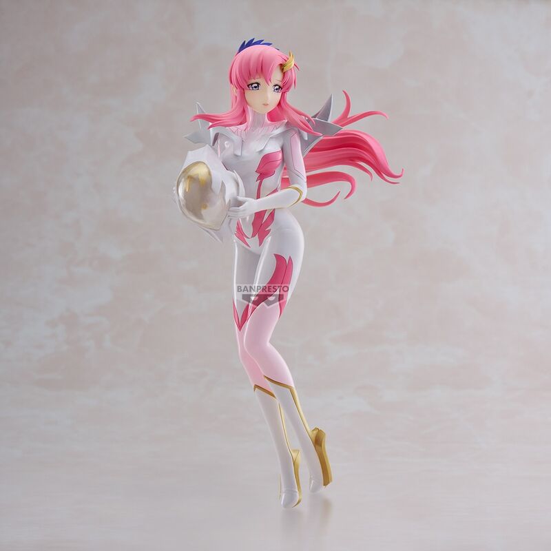 Figura de Lacus Clyne de Mobile Suit Gundam con cabello rosa - 2