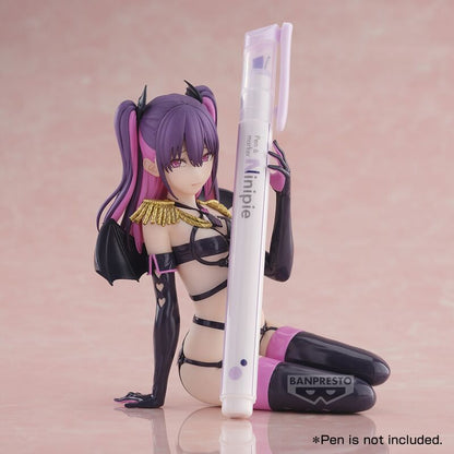 Figura de Miriella de 2.5 Dimensional Seduction, con cabello morado y alas oscuras - 2