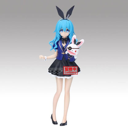 Figura de Yoshino de Date a Live con cabello azul y orejas negras - 2