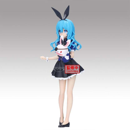 Figura de Yoshino de Date a Live con cabello azul y orejas negras - 3