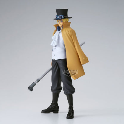 Figura de Sabo de One Piece con sombrero de copa y abrigo beige - 3