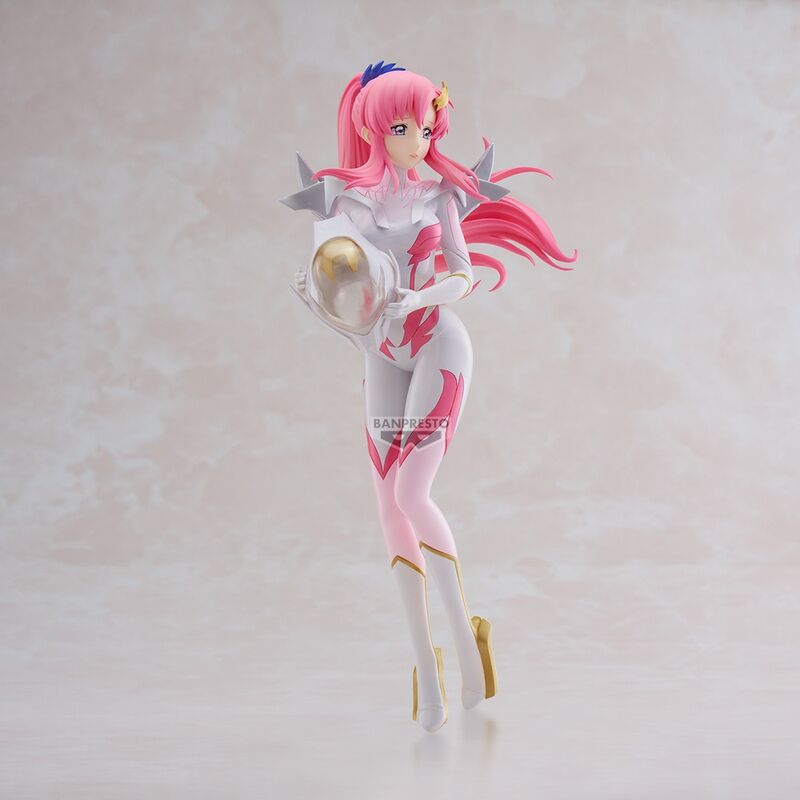 Figura de Lacus Clyne de Mobile Suit Gundam con cabello rosa - 4
