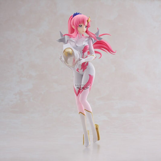 Figura de Lacus Clyne de Mobile Suit Gundam con cabello rosa - 4