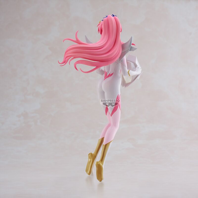 Figura de Lacus Clyne de Mobile Suit Gundam con cabello rosa - 5