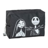 Neceser negro de polipiel con Jack y Sally de Pesadilla Antes de Navidad