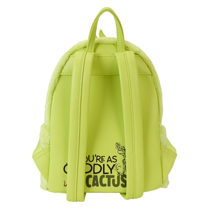 Mochila verde Loungefly con rostro del Grinch - 5