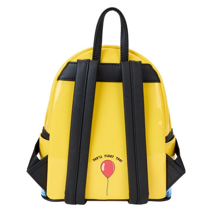 Mochila amarilla LOUNGEFLY de IT con el rostro de Pennywise - 5