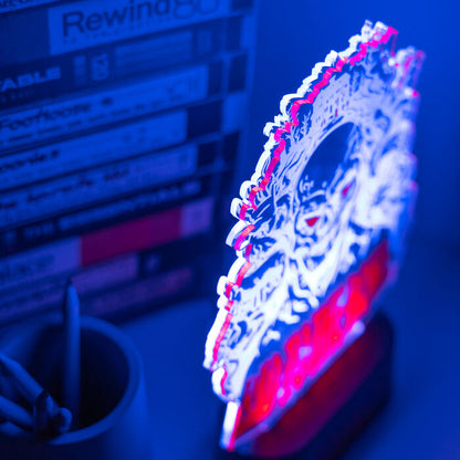Lámpara LED Bad to the Bone de Stranger Things con calavera y base negra - 5