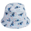 Gorro pescador azul claro con estampado de Stitch Disney