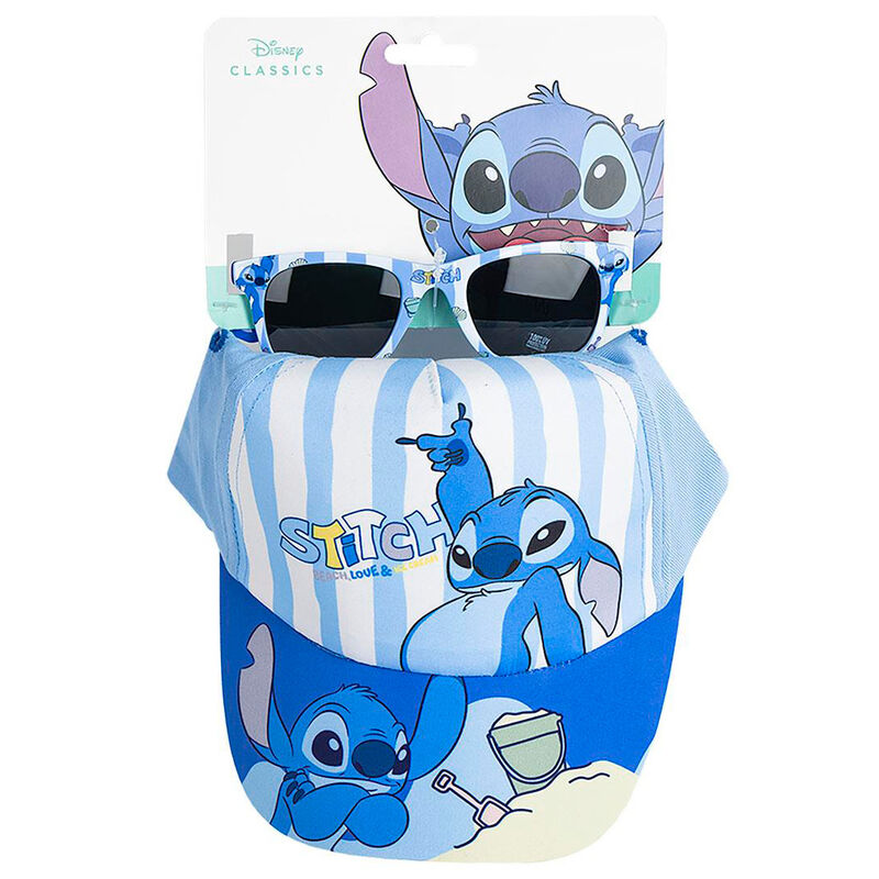 Set de gorra azul y gafas de sol de Stitch Disney