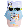 Set de gorra azul y gafas de sol de Bluey y Bingo