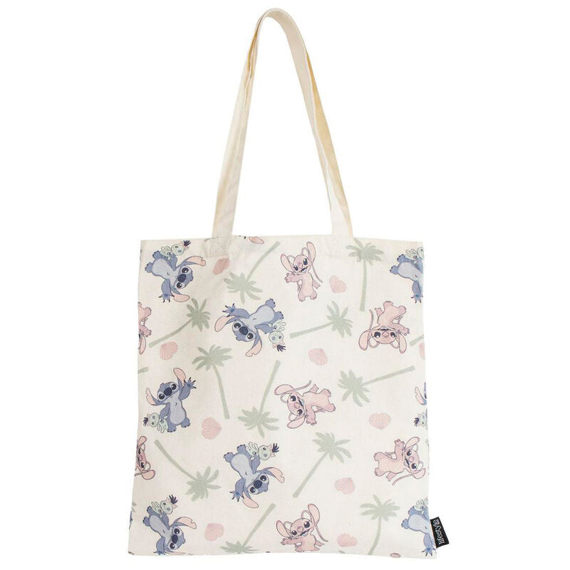 Bolsa shopping de Stitch Disney con estampado tropical