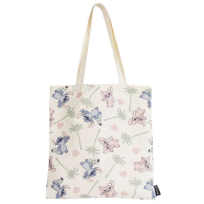 Bolsa shopping de Stitch Disney con estampado tropical