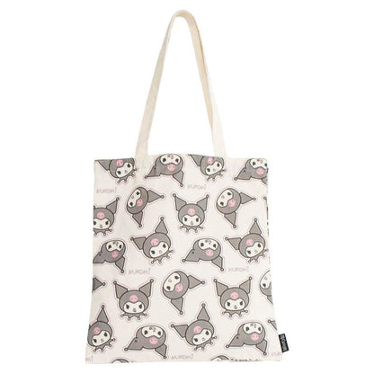 Bolsa shopper Kuromi Hello Kitty con estampado repetido