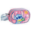 Bolso rosa de Stitch Disney con piña, flores y correa