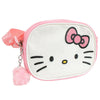 Bolso bandolera rosa de Hello Kitty con lazo y pompón