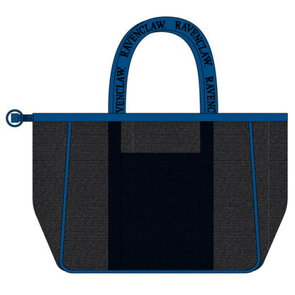 Bolsa de playa Ravenclaw Harry Potter en negro y azul - 2