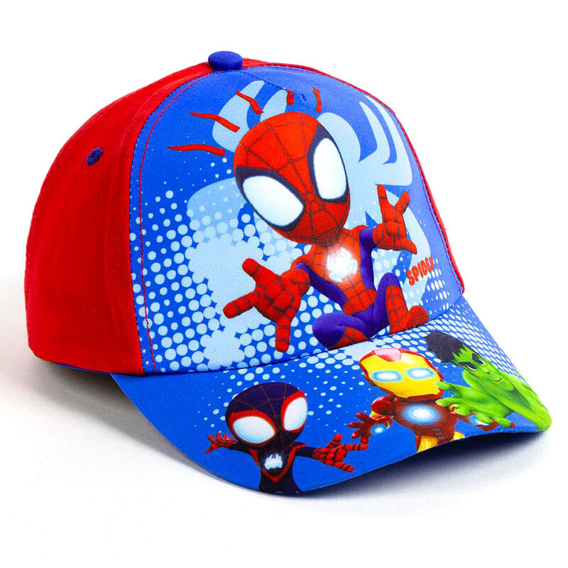 Set de gorra azul y roja y gafas de sol Spidey Marvel - 2