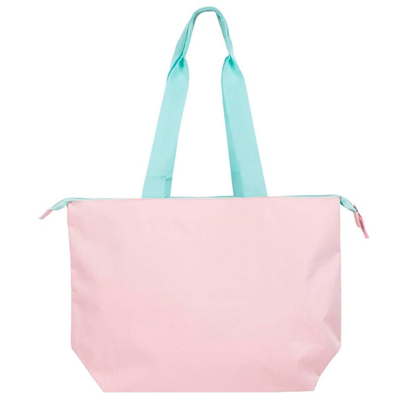 Bolsa de playa Disney de Stitch y Angel en rosa y turquesa - 2