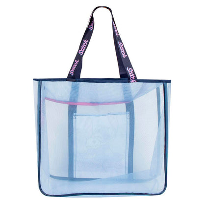 Bolsa de playa translúcida de Stitch Disney con asas estampadas - 2