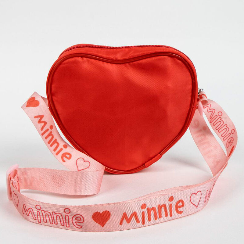 Bolso corazón de Minnie Disney en rojo y rosa - 2