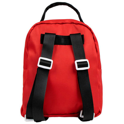Mochila Hello Kitty CERDÁ roja y blanca con bolsillo frontal - 2