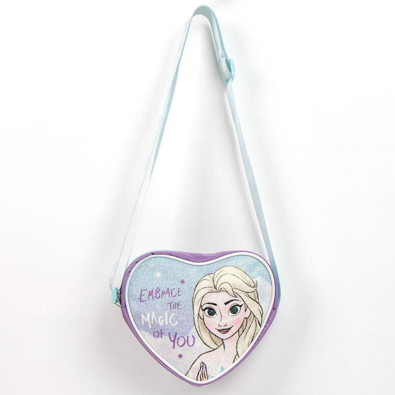 Bolso corazón Frozen Disney con ilustración de Elsa - 4