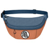 Riñonera Dragon Ball Z Smart Symbol azul y naranja con emblema frontal