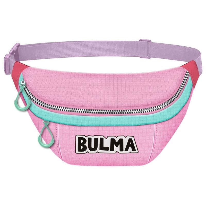 Riñonera rosa y turquesa de Bulma de Dragon Ball