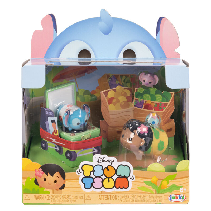 Figura Disney Tsum Tsum Story Moment de Stitch en su caja - 2