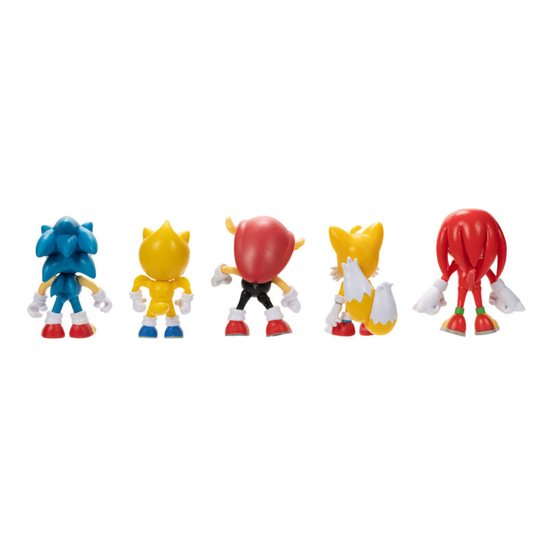 Blíster con cinco figuras de Sonic the Hedgehog de 6 cm - 3