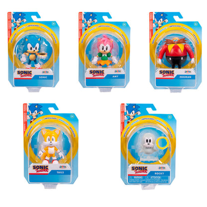 Figuras articuladas Sonic the Hedgehog de 6 cm en surtido